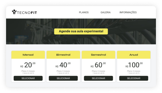 Dashboard do sistema mostrando Automatização das Vendas
